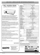 Sanyo PLC-XU350A Print Specs
